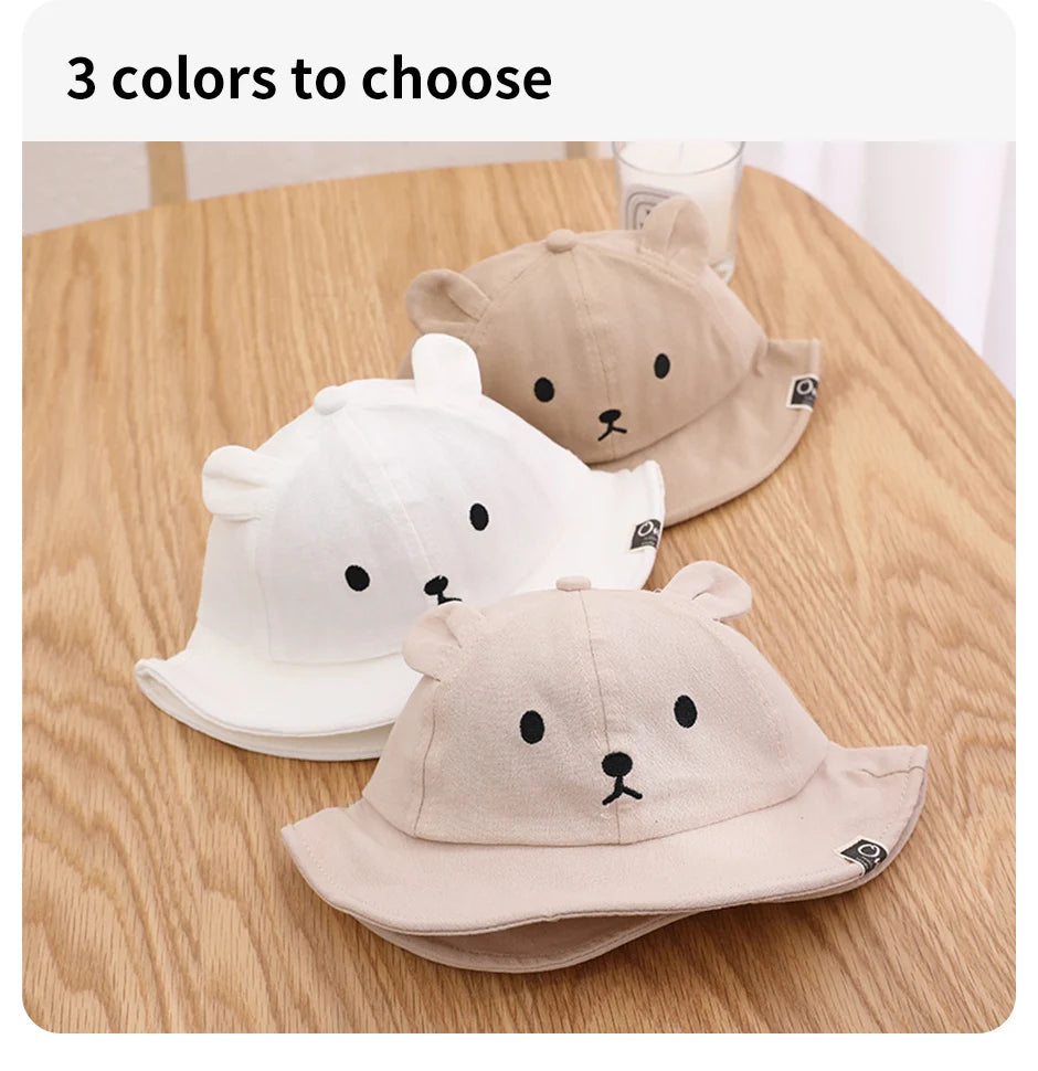 Peekaboo Bear Baby Bucket Hat