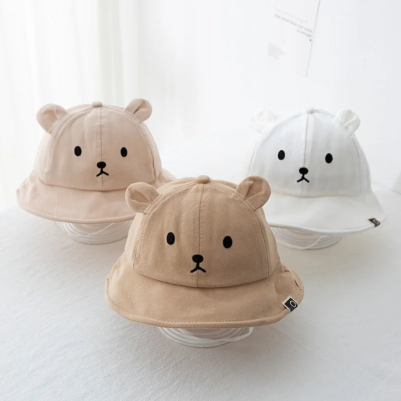 Peekaboo Bear Baby Bucket Hat