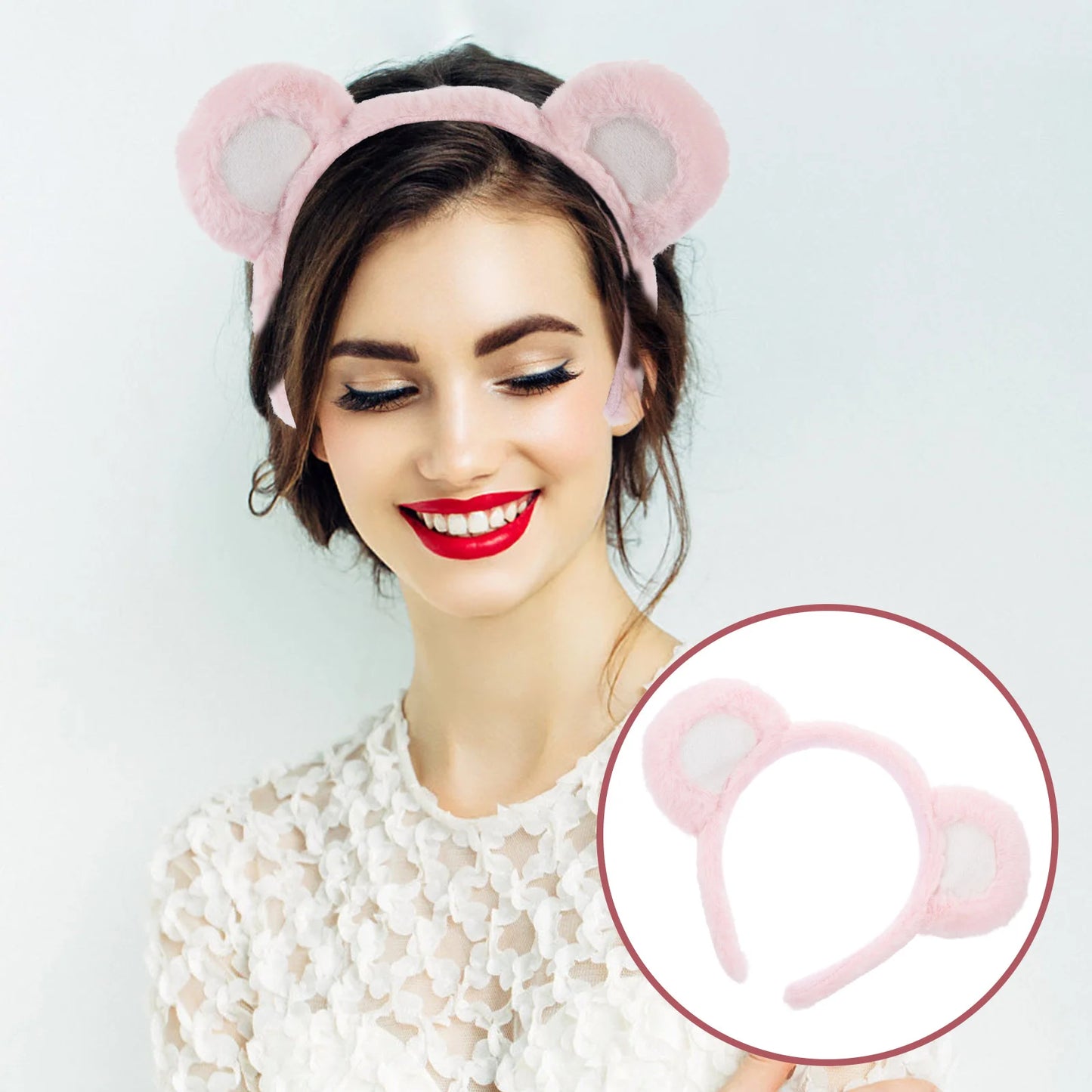 Peekaboo Bear Ears Headband
