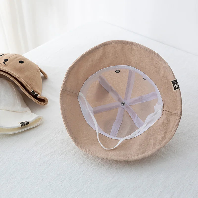 Peekaboo Bear Baby Bucket Hat