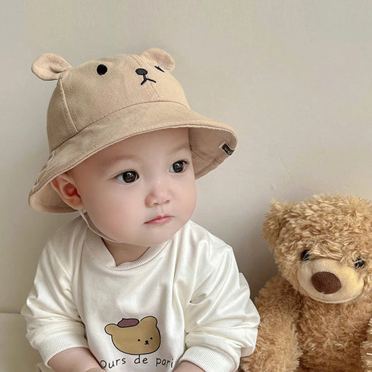 Peekaboo Bear Baby Bucket Hat