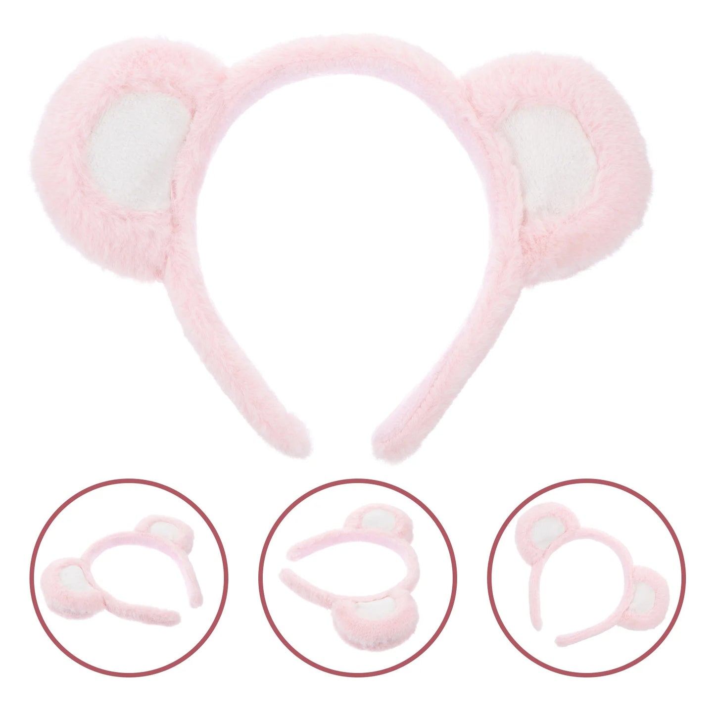 Peekaboo Bear Ears Headband