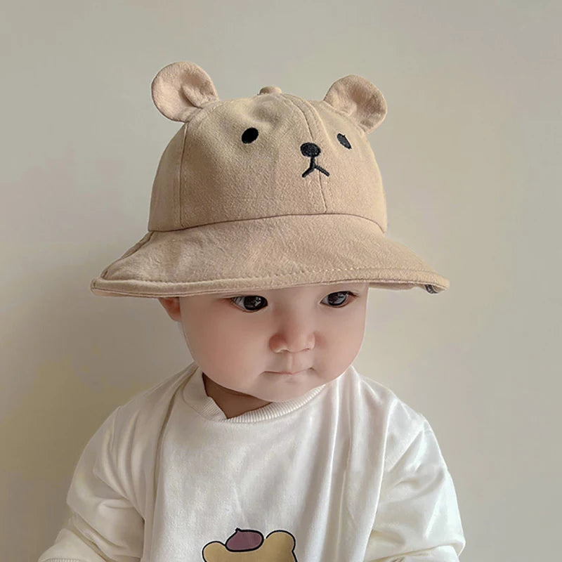 Peekaboo Bear Baby Bucket Hat